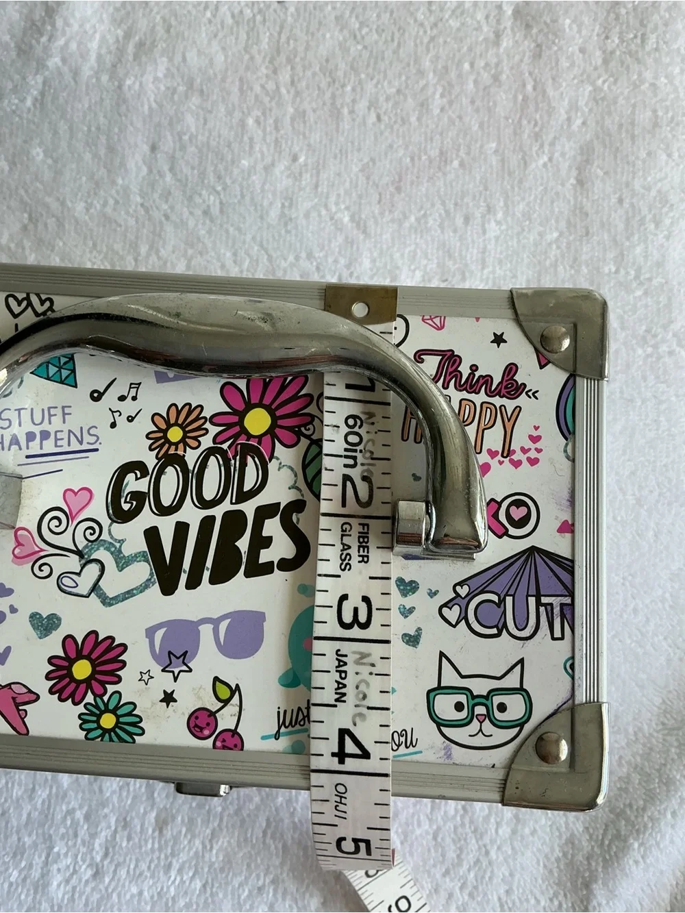 Good Vibes Kids Jewelry Box - White Multicolor